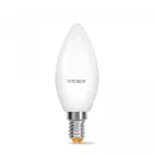 VIDEX C37h LED izzó, 6W, E14, 4100K