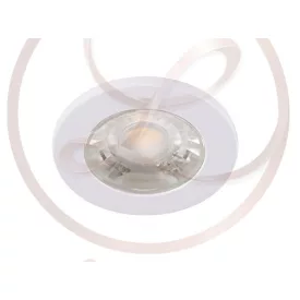   Strühm Fin Led IP44 3 W-os süllyesztett natúr fehér fehér színű kör alakú LED-es mennyezetlámpa