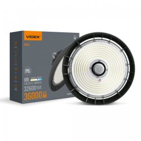   VIDEX HB01 LED csarnokvilágító 200W 5000K 36000Lm 220V Fekete