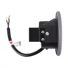 Strühm Azyl Led süllyesztett kör alakú natúr fehér szürke LED-es lépcsővilágítás