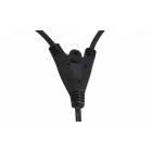 MasterLED Tiga 2x50 W-os hidegfehér LED reflektor dupla állvány