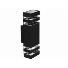   MasterLED INEZ Kerti oldalfalra helyezhető mély fekete lámpa