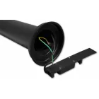 MasterLED Manila fekete 90 cm magas E27 foglalatú állólámpa