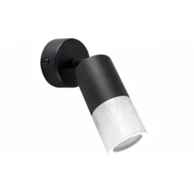   Strühm Piano Spt fekete/fehér fali lámpa GU10-es foglalattal