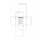 MasterLED Galaxis Pegaz 130 W-os 105x50 cm fehér LED távirányítós mennyezeti lámpa