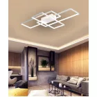 MasterLED Galaxis Pegaz 130 W-os 105x50 cm fehér LED távirányítós mennyezeti lámpa