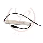 MasterLED 60 W-os szögletes 60x60 cm natúr fehér fekete keretes falon kívüli led panel