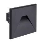 Strühm Kurs D Led süllyesztett négyzet alakú natúr fehér fekete LED-es lépcsővilágítás