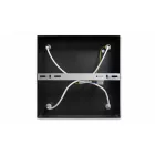 MasterLED Bardo GU10 foglalatú 4-es fekete mennyezeti lámpa