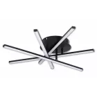 MasterLED Modena Rivera 35 W-os ø50 cm natúr fehér fekete LED mennyezeti lámpa