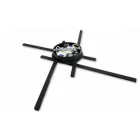 MasterLED Modena Grando 34 W-os ø70 cm natúr fehér fekete LED mennyezeti lámpa