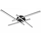 MasterLED Modena Grando 34 W-os ø70 cm natúr fehér fekete LED mennyezeti lámpa