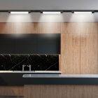 MasterLED Mondi 15W-os natúr fehér matt fekete sínbe szerelhető lámpa