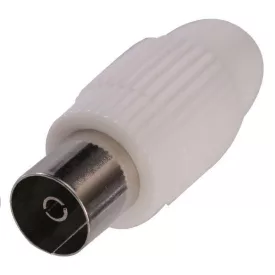 Szerelhető egyenes koax aljzat