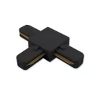 MasterLED ZX T típusú csatlakozó matt fekete