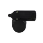 MasterLED Silvio sínre szerelhető lámpa GU10-es foglalattal fekete