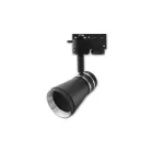 MasterLED Silvio sínre szerelhető lámpa GU10-es foglalattal fekete