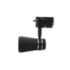 MasterLED Silvio sínre szerelhető lámpa GU10-es foglalattal fekete