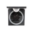 MasterLED Rhino mozgatható fekete oldalfali lámpa GU10-es foglalattal mozgásérzékelős