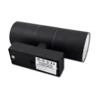 MasterLED Elor fekete oldalfali lámpa GU-10-es foglalattal