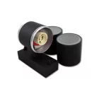 MasterLED Elor fekete oldalfali lámpa GU-10-es foglalattal