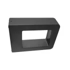 MasterLED Malta 6W-os natúr fehér fekete színű oldalfali lámpa