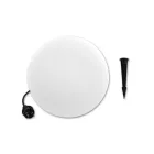 MasterLED Kula földbe szúrható 35 cm-es kerti gömb E27-es foglalattal fehér színű