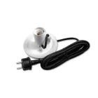 MasterLED Kula földbe szúrható 30 cm-es kerti gömb E27-es foglalattal kő színű