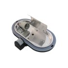 MasterLED Froda fekete fali lámpa E27-es foglalattal mozgásérzékelős