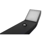 MasterLED Clark 12 W-os natúr fehér 50 cm magas fekete állólámpa mozgásérzékelős