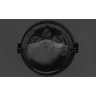 MasterLED Clark 12 W-os natúr fehér 50 cm magas fekete állólámpa mozgásérzékelős