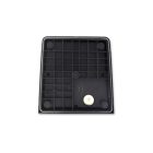 MasterLED Corgi 12 W-os 170x170x146cm-es natúr fehér fekete oldalfali lámpa mozgásérzékelős