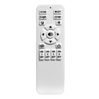 MasterLED Galaxis Falcon 35 W-os 24x24x5 cm fekete-fehér LED távirányítós mennyezeti lámpa