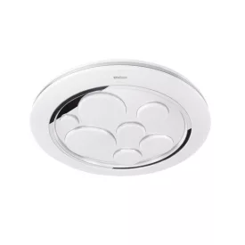   Strühm Drops 24 W-os ø390 mm szabályozható színhőmérsékletű mennyezeti lámpa IP44-es védettségű