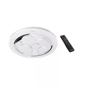   Strühm Drops 48 W-os ø490 mm szabályozható színhőmérsékletű mennyezeti lámpa IP44-es védettségű