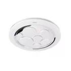 Strühm Drops 48 W-os ø490 mm szabályozható színhőmérsékletű mennyezeti lámpa IP44-es védettségű