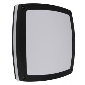   MasterLED Paula fekete kültéri négyzet alakú mennyezeti lámpatest E27-es cserélhető fényforrással