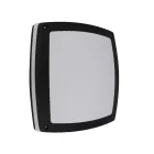 MasterLED Paula fekete kültéri négyzet alakú mennyezeti lámpatest E27-es cserélhető fényforrással