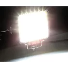 MasterLED Téglalap alakú hideg fehér színhőmérsékletű 126 W-os munkalámpa narancssárga irányjelzővel