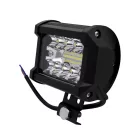 MasterLED Négyzet alakú hideg fehér színhőmérsékletű 60 W-os munkalámpa/Off-Road terepjáró lámpa