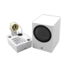 MasterLED Lida 81x92 fehér szögletes oldalfali lámpa GU10-es foglalattal