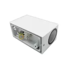 MasterLED Lida 150x92 fehér szögletes oldalfali lámpa GU10-es foglalattal