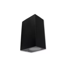   MasterLED Lida 150x92 fekete szögletes oldalfali lámpa GU10-es foglalattal