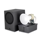 MasterLED Lida 81x92 sötétszürke szögletes oldalfali lámpa GU10-es foglalattal