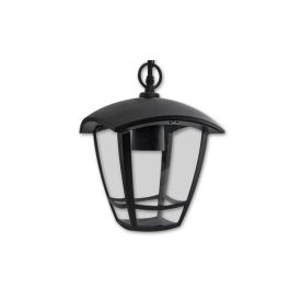   MasterLED Niko fekete kültéri függőlámpa E27-es foglalattal