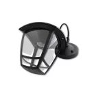 MasterLED Niko fekete kültéri függőlámpa E27-es foglalattal