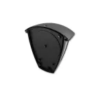 MasterLED Niko fekete kültéri oldalfali lámpa E27-es foglalattal