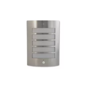   MasterLED Lugo kültéri matt króm érzékelős oldalfali lámpatest E27-es foglalattal