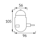 Strühm Impra színváltós LED irányfény