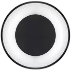 MasterLED Galaxis Nova 54 W-os 40x8 cm fekete LED távirányítós mennyezeti lámpa